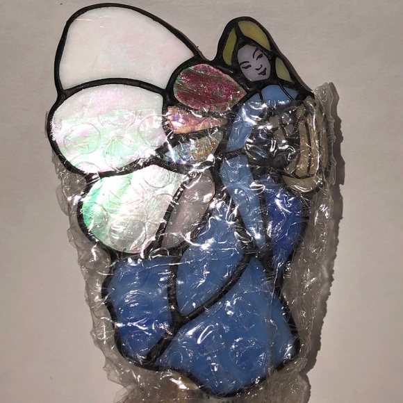 TIFFANY GUARDIAN ANGEL NIGHTLIGHT TRIO - Picture 5 of 8